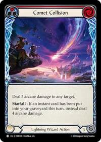 Comet Collision (Red) - Omens of the Third Age - Flesh and Blood TCG card