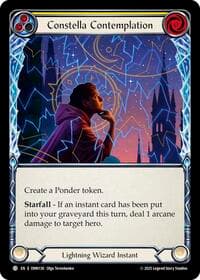 Constella Contemplation (Yellow) - Omens of the Third Age - Flesh and Blood TCG card