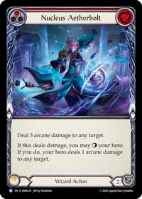 Nucleus Aetherbolt (Red) - Omens of the Third Age - Flesh and Blood TCG card