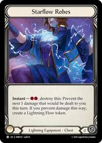 Starflow Robes - Omens of the Third Age - Flesh and Blood TCG card