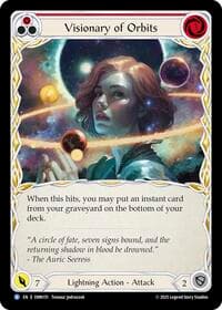 Visionary Of Orbits (Red) - Omens of the Third Age - Flesh and Blood TCG card