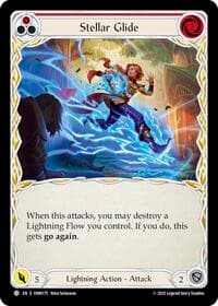 Stellar Glide (Red) - Omens of the Third Age - Flesh and Blood TCG card