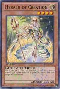 Herald of Creation (Mosaic Rare) - Battle Pack 2: War of the Giants - YuGiOh card