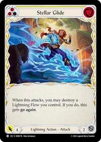 Stellar Glide (Yellow) - Omens of the Third Age - Flesh and Blood TCG card