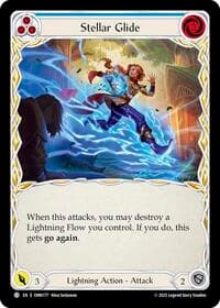 Stellar Glide (Blue) - Omens of the Third Age - Flesh and Blood TCG card