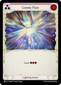 Cosmic Flare (Red) - Omens of the Third Age - Flesh and Blood TCG card