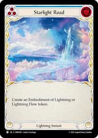 Starlight Road (Blue) - Omens of the Third Age - Flesh and Blood TCG card