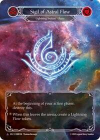 Sigil Of Astral Flow (Blue) (Marvel) - Omens of the Third Age - Flesh and Blood TCG card