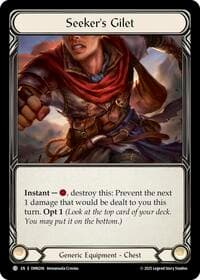 Seeker's Gilet - Omens of the Third Age - Flesh and Blood TCG card
