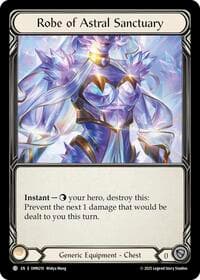 Robe Of Astral Sanctuary - Omens of the Third Age - Flesh and Blood TCG card
