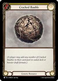 Cracked Bauble (Yellow) - Omens of the Third Age - Flesh and Blood TCG card