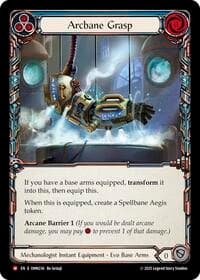 Arcbane Grasp (Blue) - Omens of the Third Age - Flesh and Blood TCG card