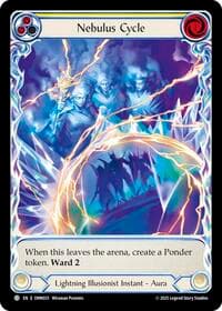 Nebulus Cycle (Yellow) (Extended Art) - Omens of the Third Age - Flesh and Blood TCG card