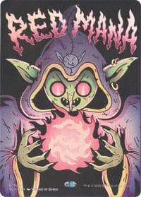 Red Mana - Secret Lair Drop Series - Magic: The Gathering card