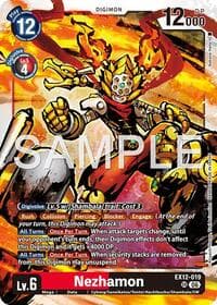 Nezhamon - Digital World Shambala - Digimon Card Game card