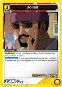 Boiled - UE19BT: SAKAMOTO DAYS Release Event Cards - Union Arena card
