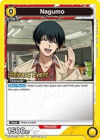 Nagumo (011) - UE19BT: SAKAMOTO DAYS Release Event Cards - Union Arena card