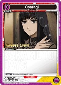 Osaragi (042) - UE19BT: SAKAMOTO DAYS Release Event Cards - Union Arena card