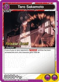 Taro Sakamoto (048) - UE19BT: SAKAMOTO DAYS Release Event Cards - Union Arena card