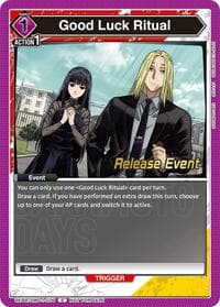Good Luck Ritual - UE19BT: SAKAMOTO DAYS Release Event Cards - Union Arena card