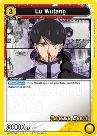 Lu Wutang (010) - UE19BT: SAKAMOTO DAYS Release Event Cards - Union Arena card
