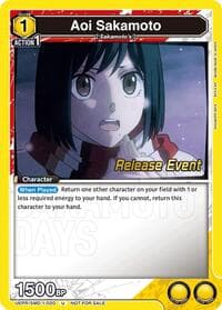 Aoi Sakamoto (020) - UE19BT: SAKAMOTO DAYS Release Event Cards - Union Arena card