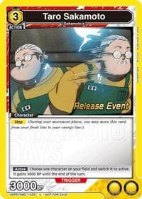 Taro Sakamoto (023) - UE19BT: SAKAMOTO DAYS Release Event Cards - Union Arena card