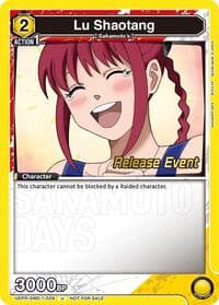 Lu Shaotang (029) - UE19BT: SAKAMOTO DAYS Release Event Cards - Union Arena card