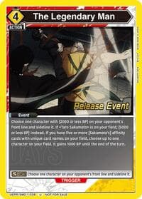 The Legendary Man - UE19BT: SAKAMOTO DAYS Release Event Cards - Union Arena card