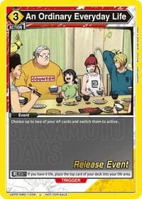 An Ordinary Everyday Life - UE19BT: SAKAMOTO DAYS Release Event Cards - Union Arena card