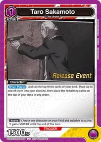 Taro Sakamoto (049) - UE19BT: SAKAMOTO DAYS Release Event Cards - Union Arena card