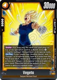 Vegeta - FB10-090 - Cross Force - Dragon Ball Super: Fusion World card