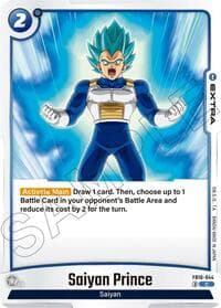 Saiyan Prince - Cross Force - Dragon Ball Super: Fusion World card