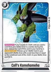 Cell's Kamehameha - Cross Force - Dragon Ball Super: Fusion World card