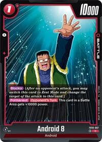 Android 8 - Cross Force - Dragon Ball Super: Fusion World card