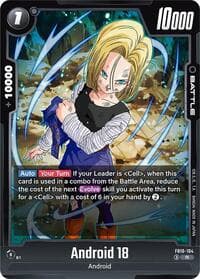 Android 18 - FB10-104 - Cross Force - Dragon Ball Super: Fusion World card