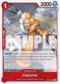 Inazuma - ST-30: Starter Deck 30 EX Luffy & Ace - One Piece Card Game card