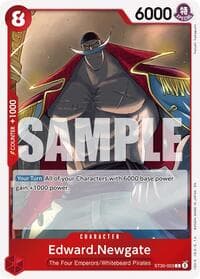 Edward.Newgate - ST-30: Starter Deck 30 EX Luffy & Ace - One Piece Card Game card