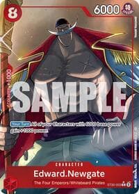 Edward.Newgate (Full Art) - ST-30: Starter Deck 30 EX Luffy & Ace - One Piece Card Game card