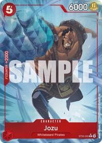 Jozu (Full Art) - ST-30: Starter Deck 30 EX Luffy & Ace - One Piece Card Game card