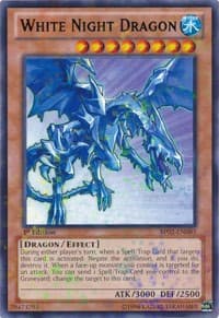 White Night Dragon (Mosaic Rare) - Battle Pack 2: War of the Giants - YuGiOh card