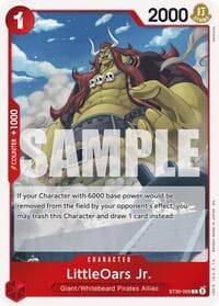 LittleOars Jr. - ST-30: Starter Deck 30 EX Luffy & Ace - One Piece Card Game card