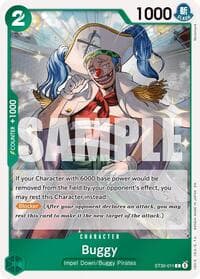 Buggy - ST-30: Starter Deck 30 EX Luffy & Ace - One Piece Card Game card