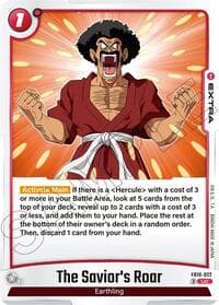 The Savior's Roar - Cross Force - Dragon Ball Super: Fusion World card