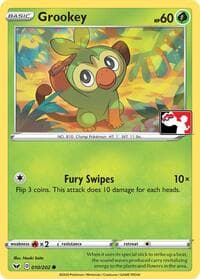 Grookey (Library Exclusive) - Miscellaneous Cards & Products - Pokemon card