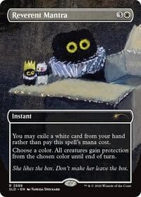 Reverent Mantra - Secret Lair Drop Series - Magic: The Gathering card