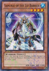 Samurai of the Ice Barrier (Mosaic Rare) - Battle Pack 2: War of the Giants - YuGiOh card