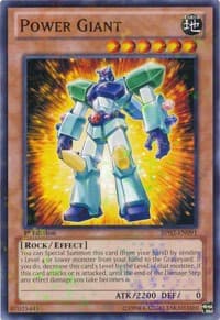 Power Giant (Mosaic Rare) - Battle Pack 2: War of the Giants - YuGiOh card