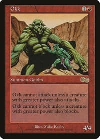 Okk - Urza's Saga - Magic: The Gathering card