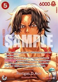 Portgas.D.Ace (SP) - The Time of Battle - One Piece Card Game card